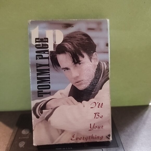 Tommy Page I'll Be Your Everything 1990 Sire Records audio Cassette Tape - Picture 1 of 4